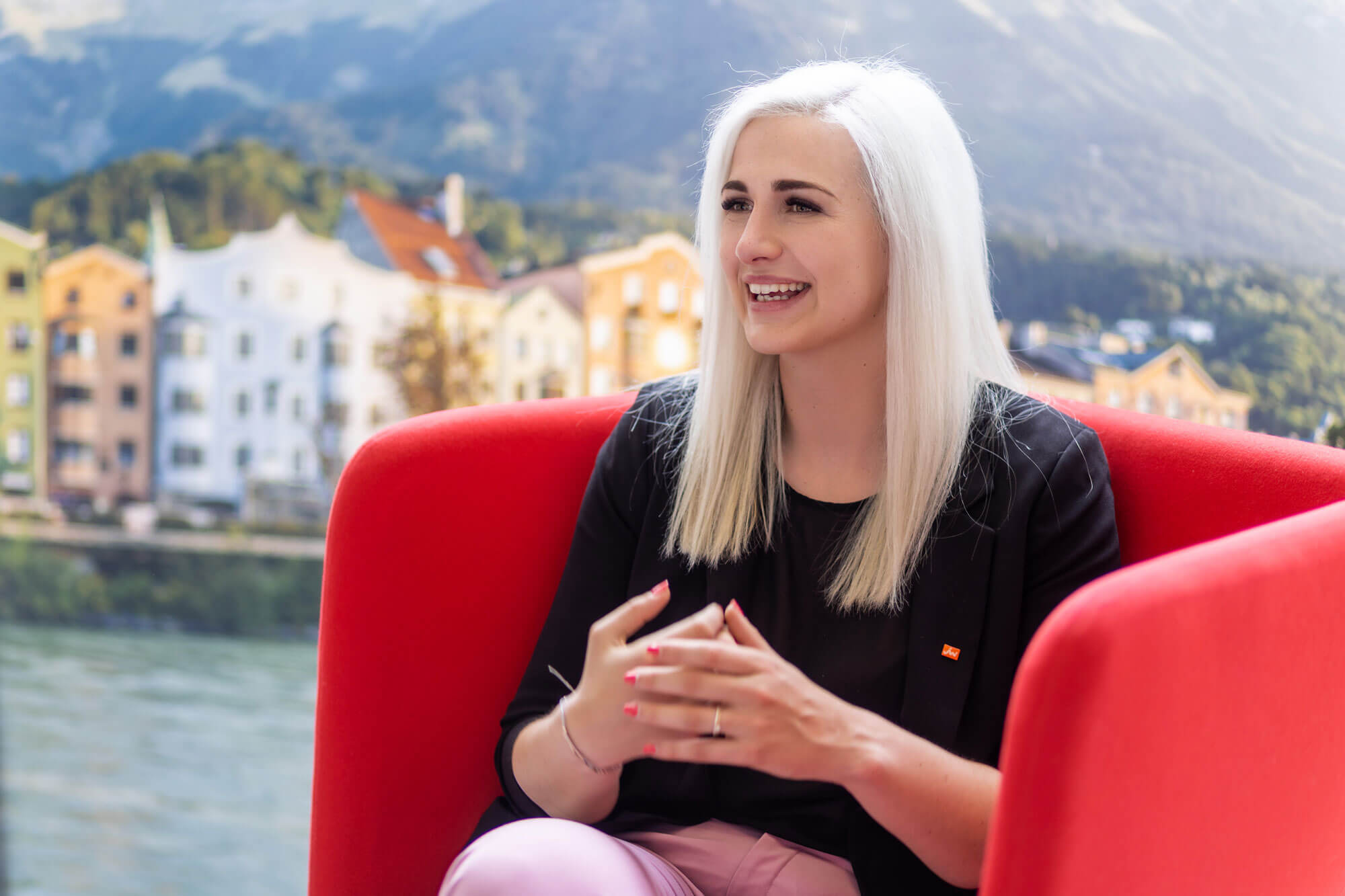 Lisa Peer ist die neue Vorsitzende der Jungen Wirtschaft Innsbruck-Stadt & Land.