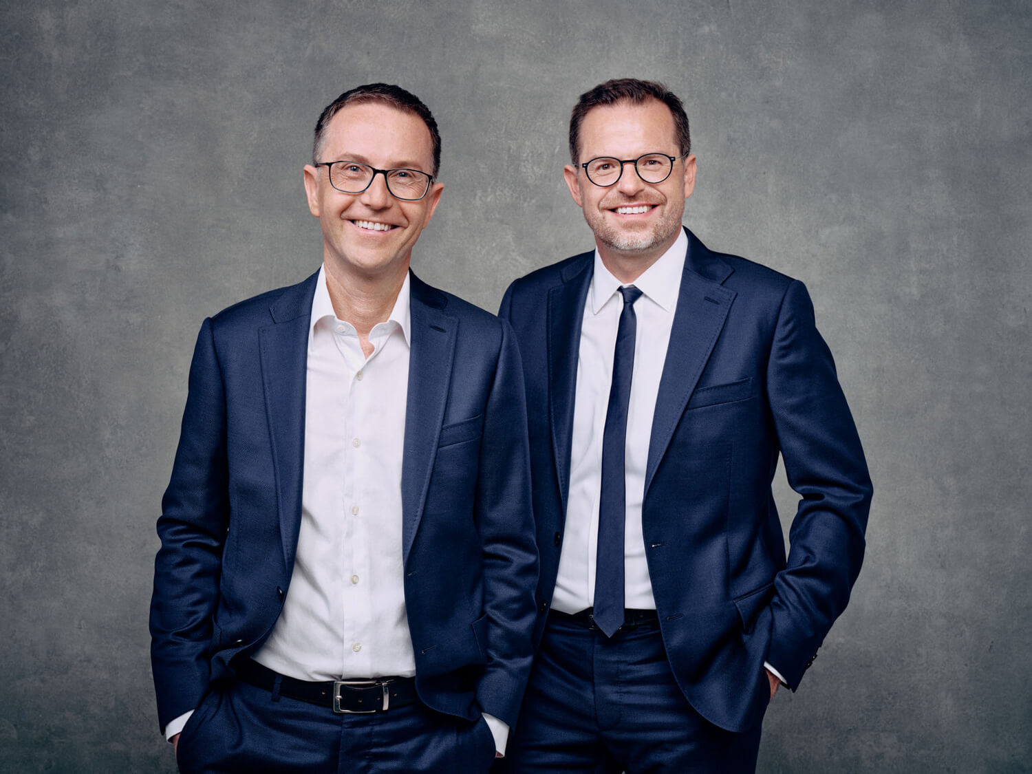Die Gründer von Optronia: Nicola Baldo und Ulrich Hausmann (r.)