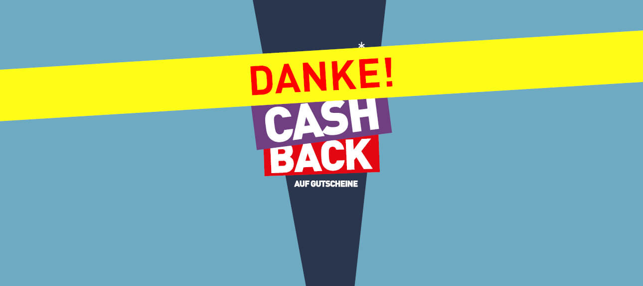 Cashback-Aktion Danke