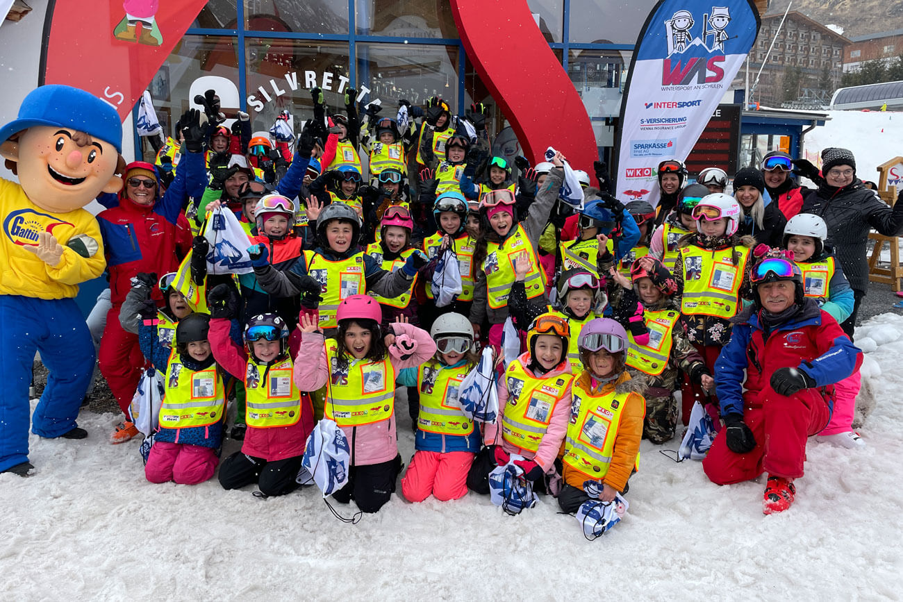 Einen unvergesslichen WaS-Skitag erlebten die Kinder der Volksschule Perjen Ende März in Galtür.