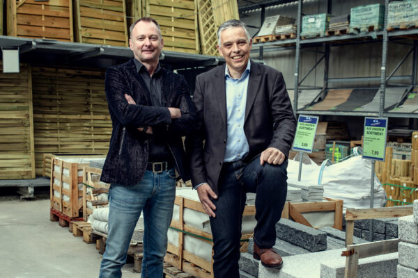 Würth-Hochenburger CEO Alfred Bernhard und der kaufmännische Geschäftsführer Othmas Lutz.