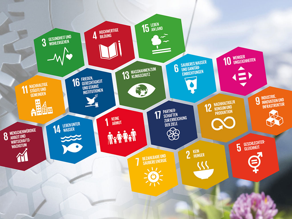 17 nachhaltige Entwicklungszeile haben die Vereinten Nationen auf nationaler, regionaler und internationaler Ebene festgelegt.